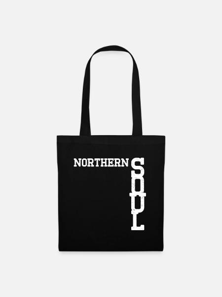 Northern Soul Vintage - Stoffbeutel - Schwarz