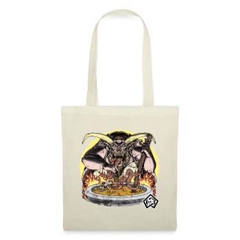 Cuisinier, cuisinier, chef, pot à soupe, l’enfer - Sac en tissu - nature - Devant