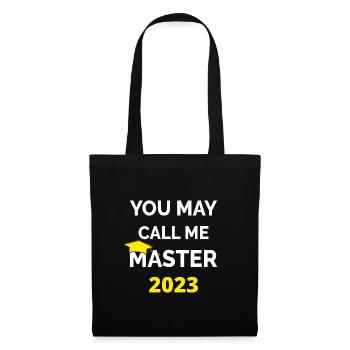 You May Call Me Master 2023 I - Tote Bag - black - Front
