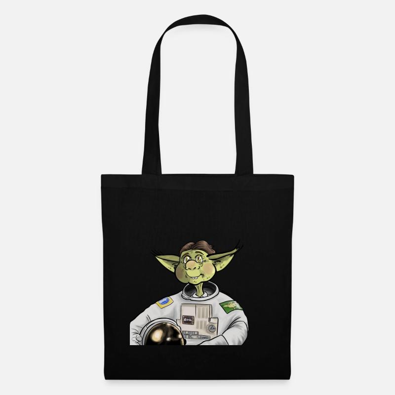Space korrigan - Sac en tissu - noir