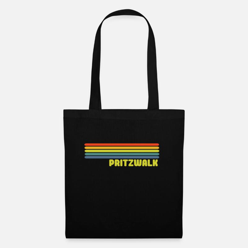 Pritzwalk - Stoffbeutel - Schwarz