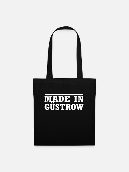 Güstrow - Stoffbeutel - Schwarz