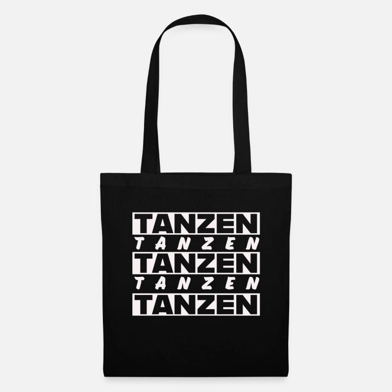 TANZEN - Stoffbeutel - Schwarz