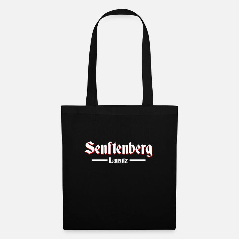 Senftenberg - Stoffbeutel - Schwarz