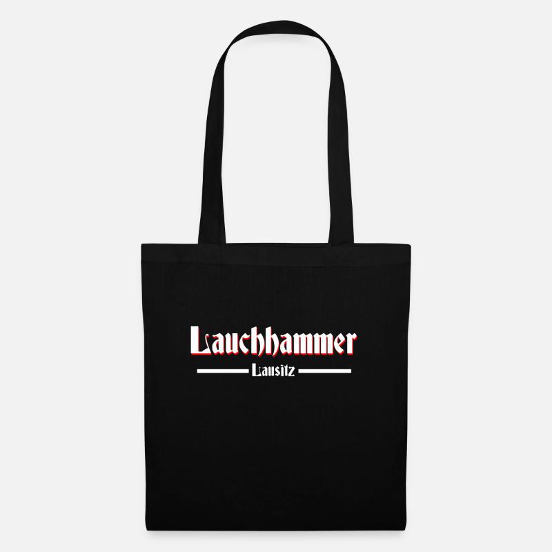 Lauchhammer - Stoffbeutel - Schwarz