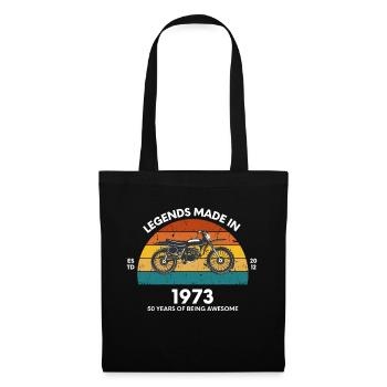 50th Anniversary Legends Made in 1973 - Sac en tissu - noir - Devant