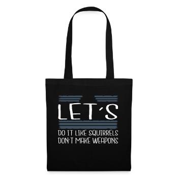 hippie cool peace for paris sayings fun quote - Tote Bag - black - Front