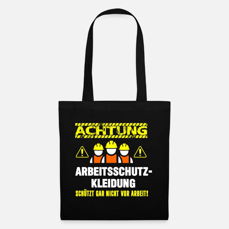 Arbeitsschutzkleidung - Stoffbeutel - Schwarz