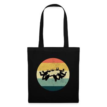 Parachutisme Parachute Parachutisme Parachutisme - Sac en tissu - noir - Devant
