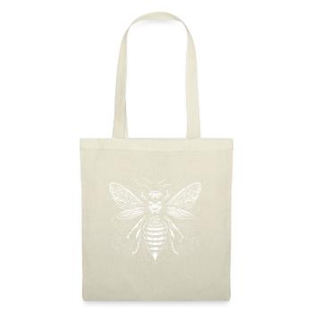 White bee with Aztec pattern - Tote Bag - nature - Front