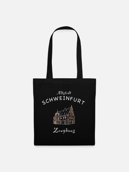 Schweinfurt, Manège militaire historique, Bavière - Sac en tissu - noir