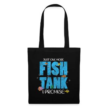 Fish aquarists under water - Tote Bag - black - Front