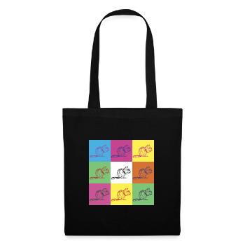 Squirrel Design - Tote Bag - black - Front
