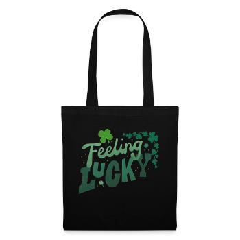 Feeling Lucky - Sac en tissu - noir - Devant