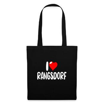 Rangsdorf - Stoffbeutel - Schwarz - Vorne