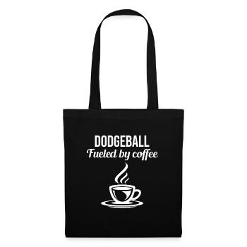 Joueur de Dodgeball Entraîneur Sport d’équipe Café Drôle - Sac en tissu - noir - Devant