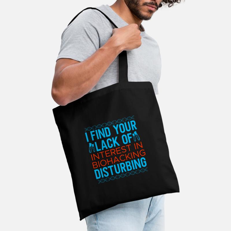 Conception de biohacking Sac en tissu