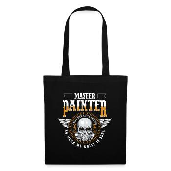 Painting Profession Master Painter Wallpapering - Tote Bag - black - Front