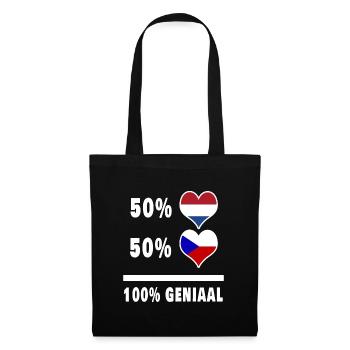République tchèque et Pays-Bas 100% Genius Vl - Sac en tissu - noir - Devant