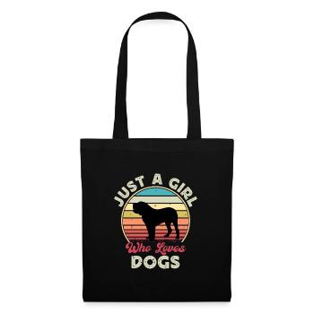 Fila Brasileiro Dog Love Silhouette Vintage Sunset - Sac en tissu - noir - Devant