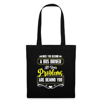 Driver bus driver - Tote Bag - black - Front