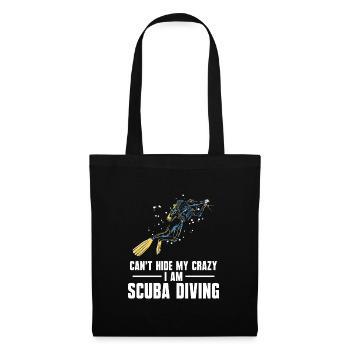 Scuba Diving Wassersport Design - Stoffbeutel - Schwarz - Vorne