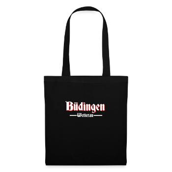 Büdingen - Stoffbeutel - Schwarz - Vorne