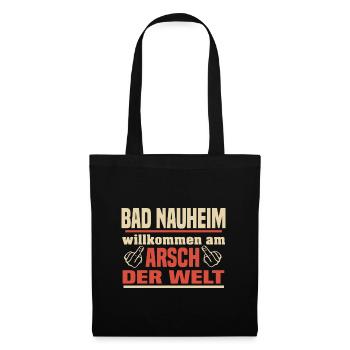 Bad Nauheim - Stoffbeutel - Schwarz - Vorne