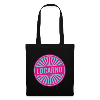 Locarno Neon Round Stamp - Tote Bag - black - Front