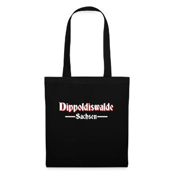 Dippoldiswalde - Stoffbeutel - Schwarz - Vorne