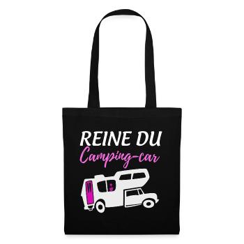 Ma Femme C'est La Reine Du Camping-car - Sac en tissu - noir - Devant