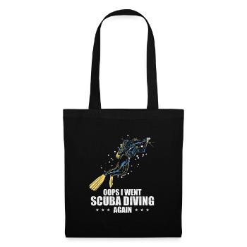 Scuba Diving Dive Design - Tote Bag - black - Front