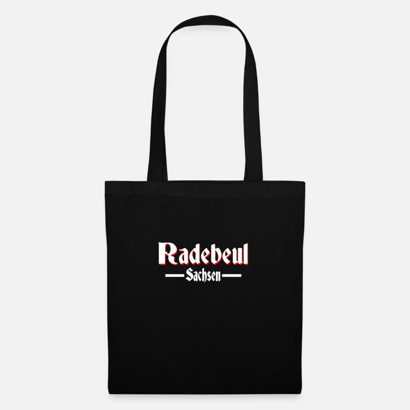 Radebeul - Stoffbeutel - Schwarz