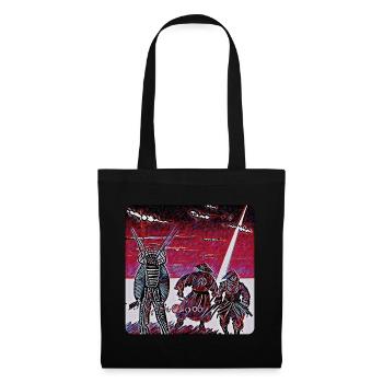 Collection homme | Mode en ligne - Sac en tissu - noir - Devant