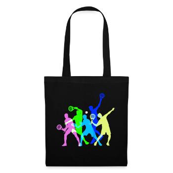 Padel Club Player Training Tournament Padel Team - Tote Bag - black - Front