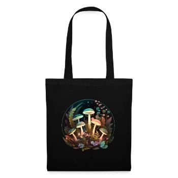Magic Mushrooms - Magic Mushrooms Nature - Tote Bag - black - Front