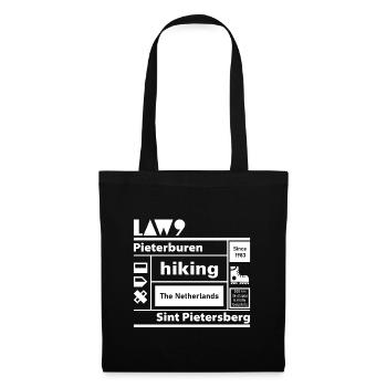 LAW 9 l Pieterburen l Sint Pietersberg l white - Tote Bag - black - Front