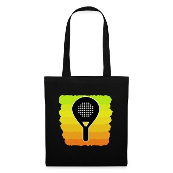 Padel Game Tennis Rackets Padel Sports Fans - Tote Bag - black - Front