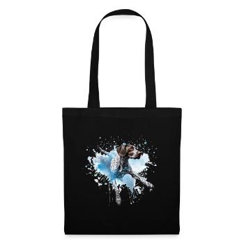 Pointeur allemand à poil court Dock-Plongée dans l’eau - Sac en tissu - noir - Devant