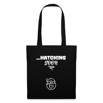 Pregnancy Pregnant Baby Birth Statement - Tote Bag - black - Front