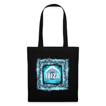Ibiza Electronics Art Design - Sac en tissu - noir - Devant