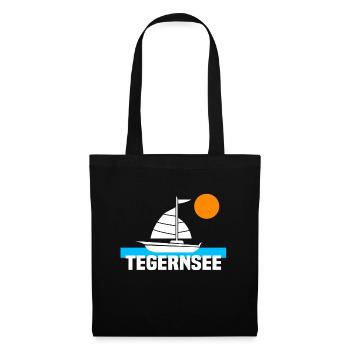 Tegernsee - Stoffbeutel - Schwarz - Vorne