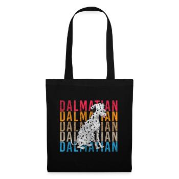 Dalmatian Pet Dog Owner Love - Tote Bag - black - Front