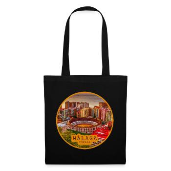 Malaga Bullring Panorama - Tote Bag - black - Front