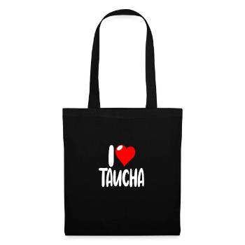 Taucha - Stoffbeutel - Schwarz - Vorne