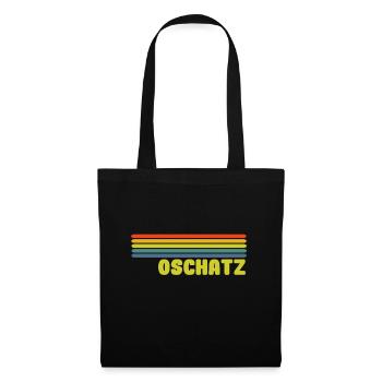 Oschatz - Stoffbeutel - Schwarz - Vorne