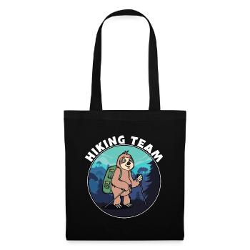 Mountain Summit Hiker Hike Statement Mountains - Tote Bag - black - Front