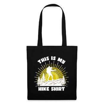 Mountaineering Hikers Hiking Mountain Hiking Statement - Tote Bag - black - Front