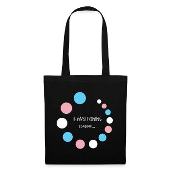 Pride Month - Transitioning... Loading - Tote Bag - black - Front