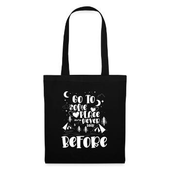 Holidays in the great outdoors Freedom - Tote Bag - black - Front